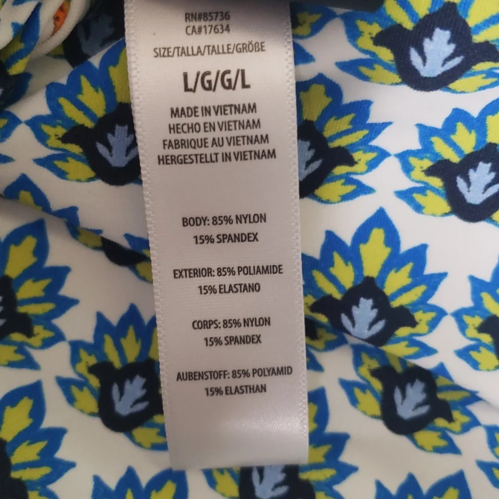 Coco Reef Verso High Waist Reversible Bikini Bottom -‎ Grecian Tile - SZ L - NWT - Picture 11 of 11